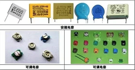 安規(guī)電容、可調(diào)電容